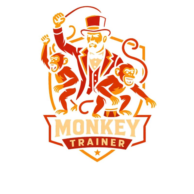 Circus Monkey Tamer Funny Kids Circus