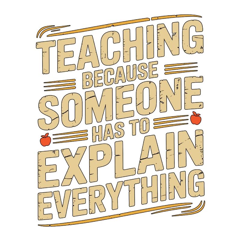 Elementary Teacher Teaching Because School Tutor