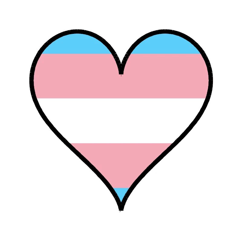 Trans Pride Herz