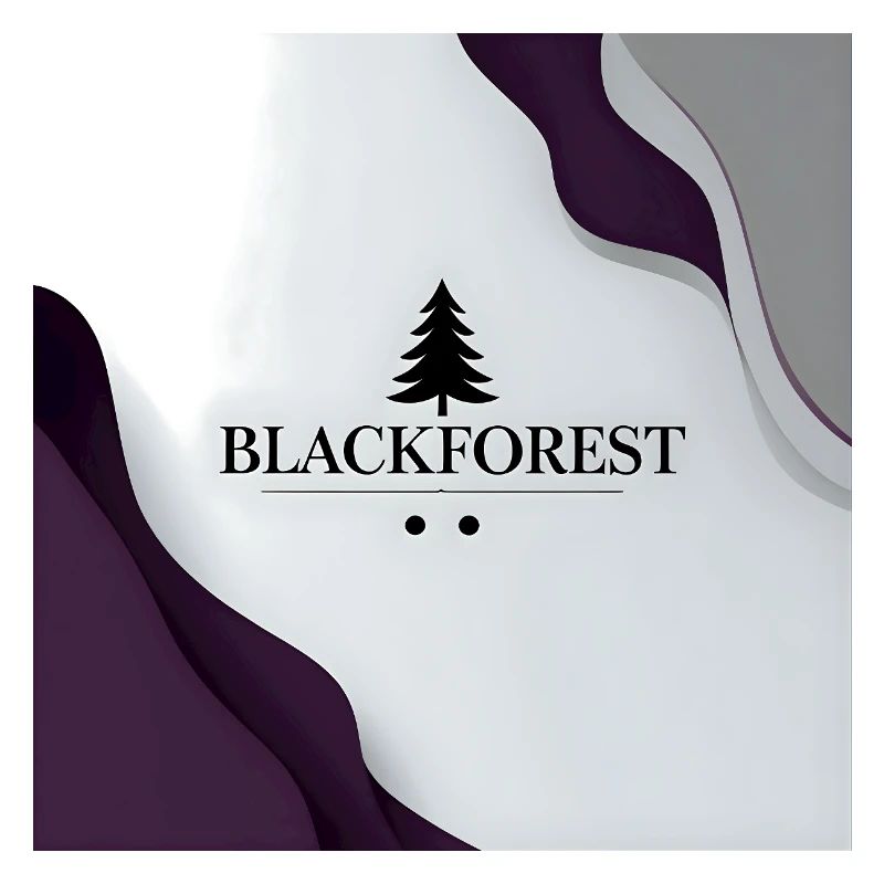 Blackforest Baum Logo Kontrast