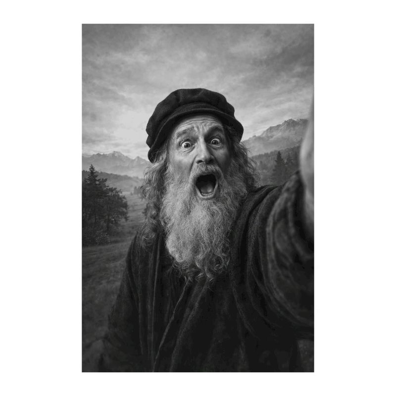 Leonardo Da Vinci Self-Portrait