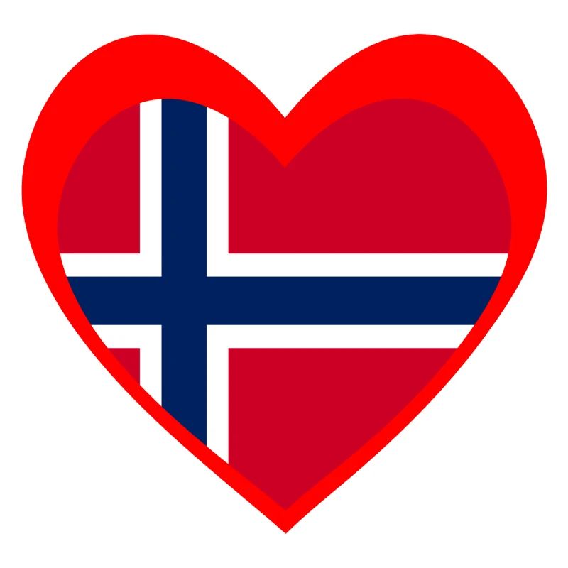 Norge Hjerte – Kjærlighet til Norge