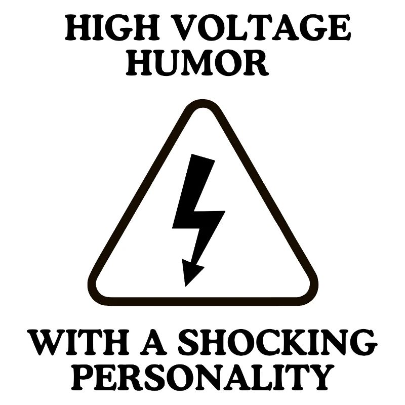 Lightning Warning Triangular Sign