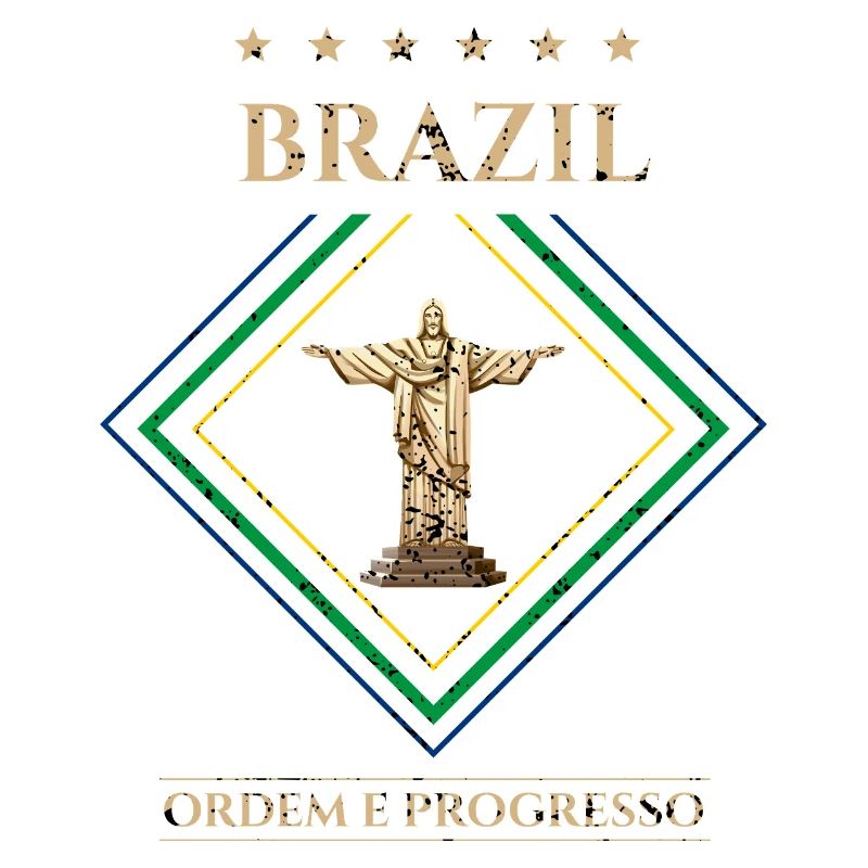 Brésil vintage-Ordre et Progrès