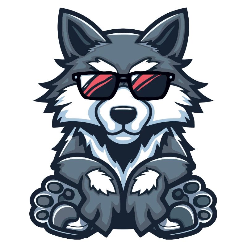 Wolf Comic Cool