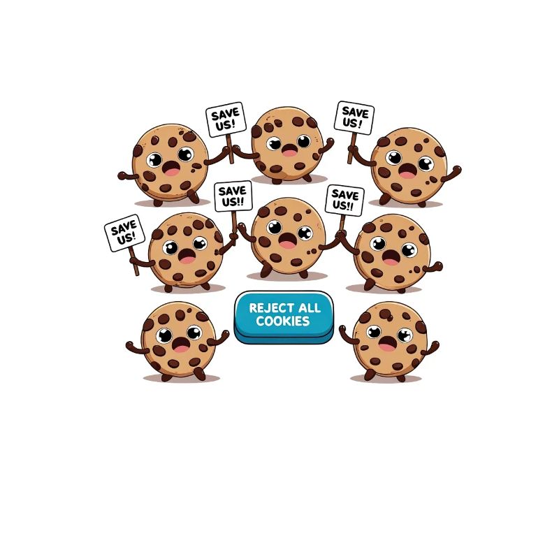 Cookie Rebellion - Conception amusante de protestation de biscuits