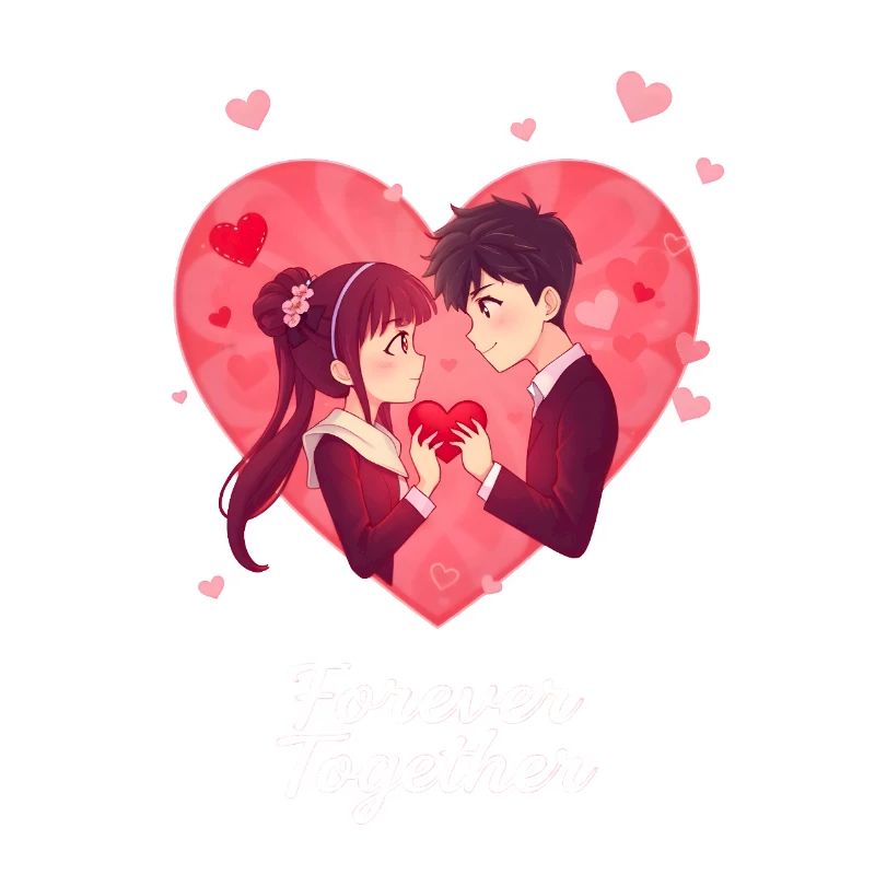 Conception d’anime pour la Saint-Valentin