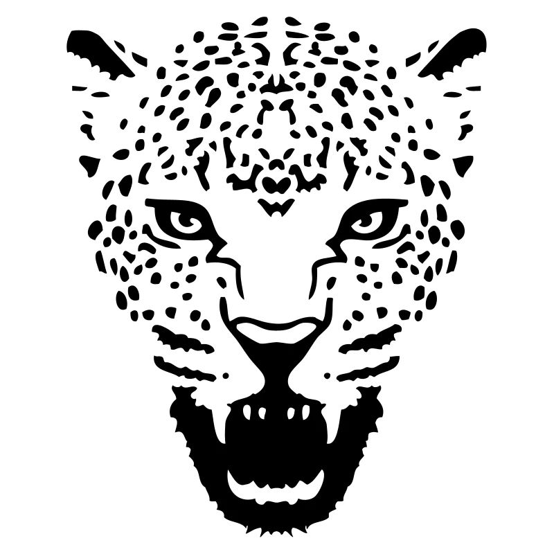 cheetah cat head feline leopard panther cougar