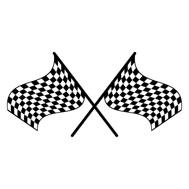 drapeau à damiers