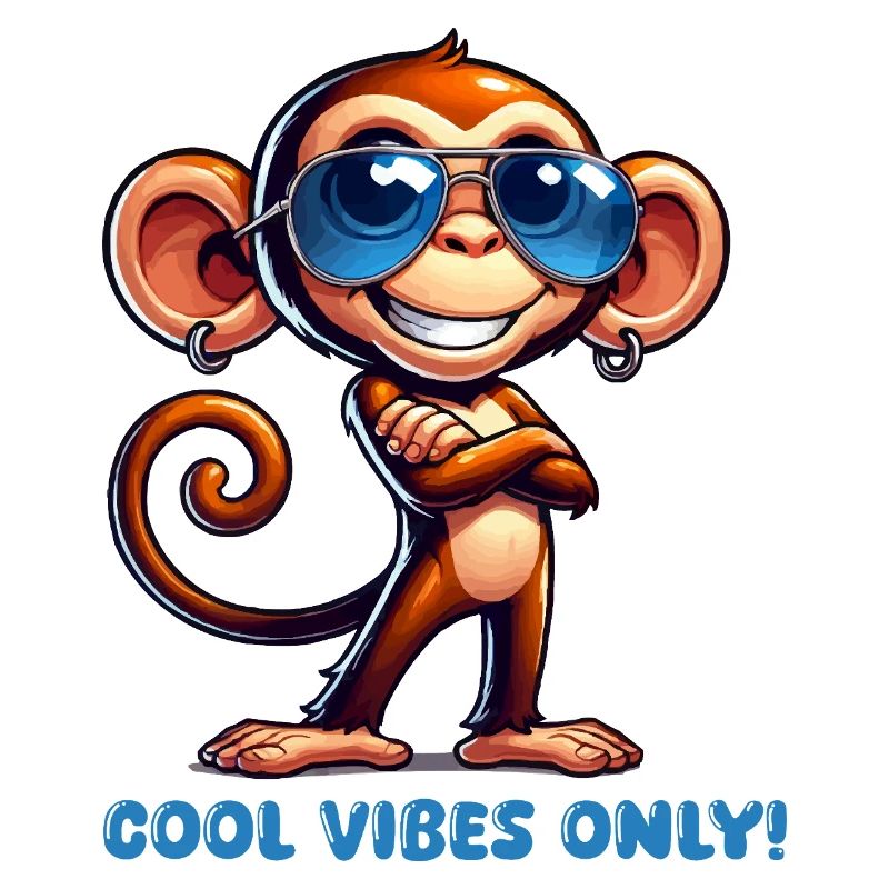 Monkey Sunglasses Cool