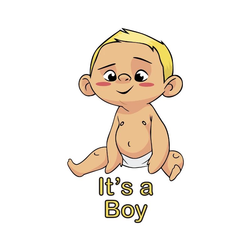 Il est un bébé garçon