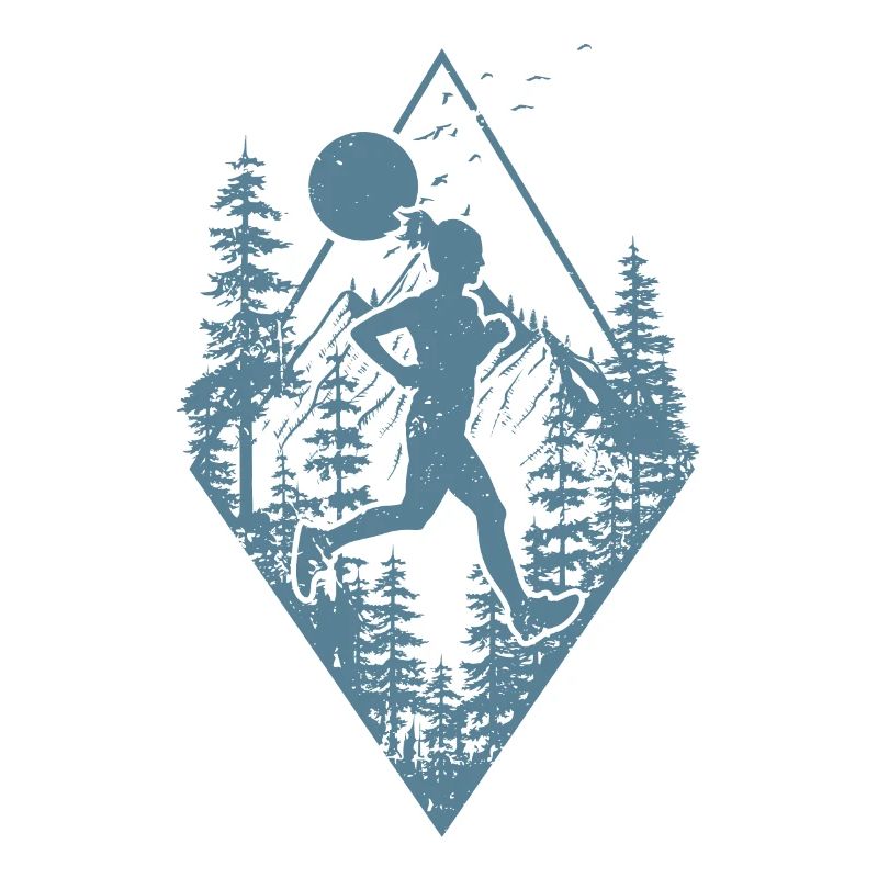 Trail dans la forêt