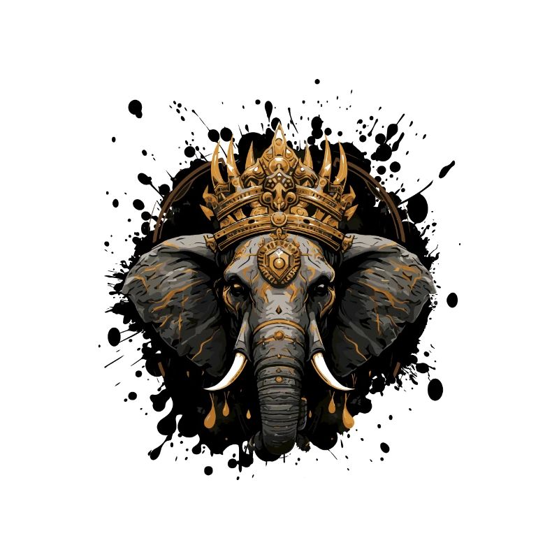 elefant krone tier