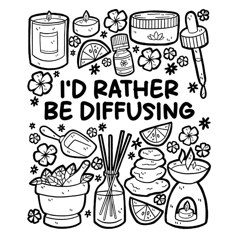 I’d Rather Be Diffusing – Aromatherapie