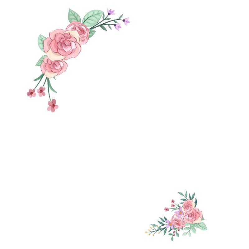 Buchstabe g Blumen