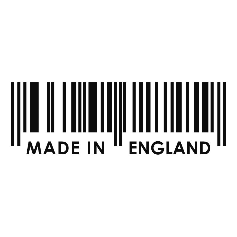 Made in England bar code