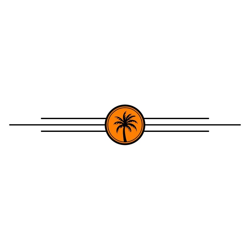 Palm Tree Holiday Icon
