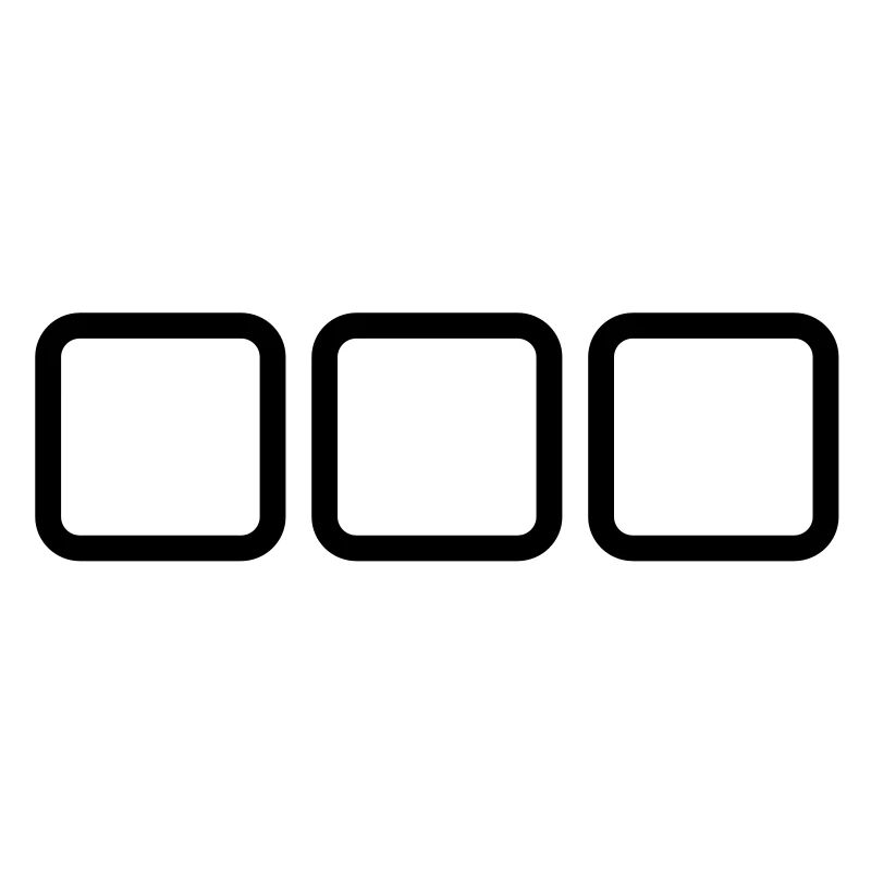 3 squares / drei Quadrate (1c)