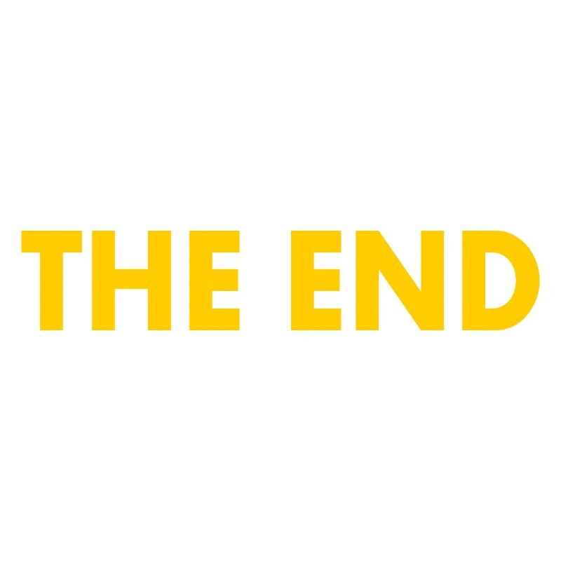 The end