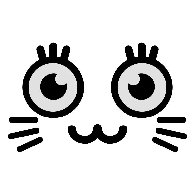 cute kitty face