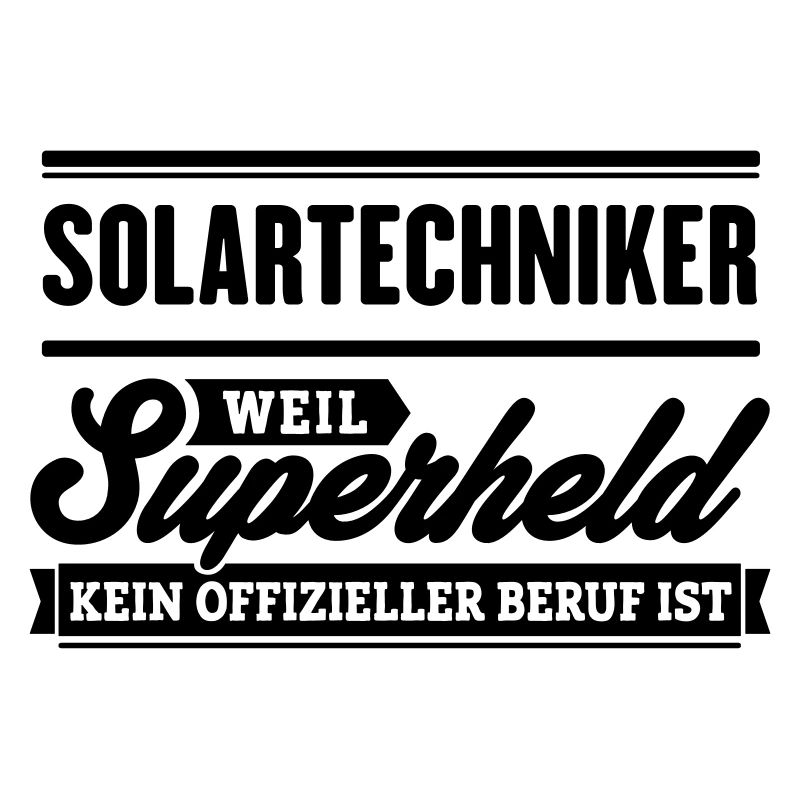 Superheld Solartechniker