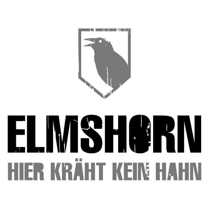 Elmshorn Krähe grau-weiß