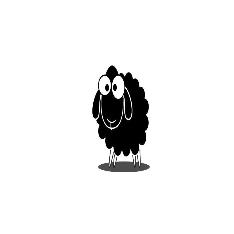 Määh in black