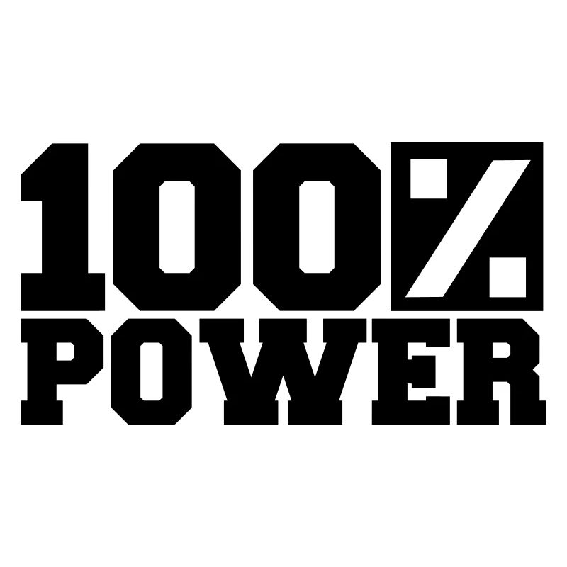 Logo 100 % de puissance