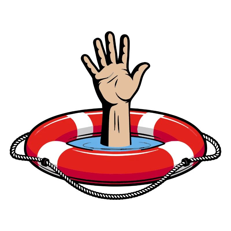 Anneau de natation et conception de détresse