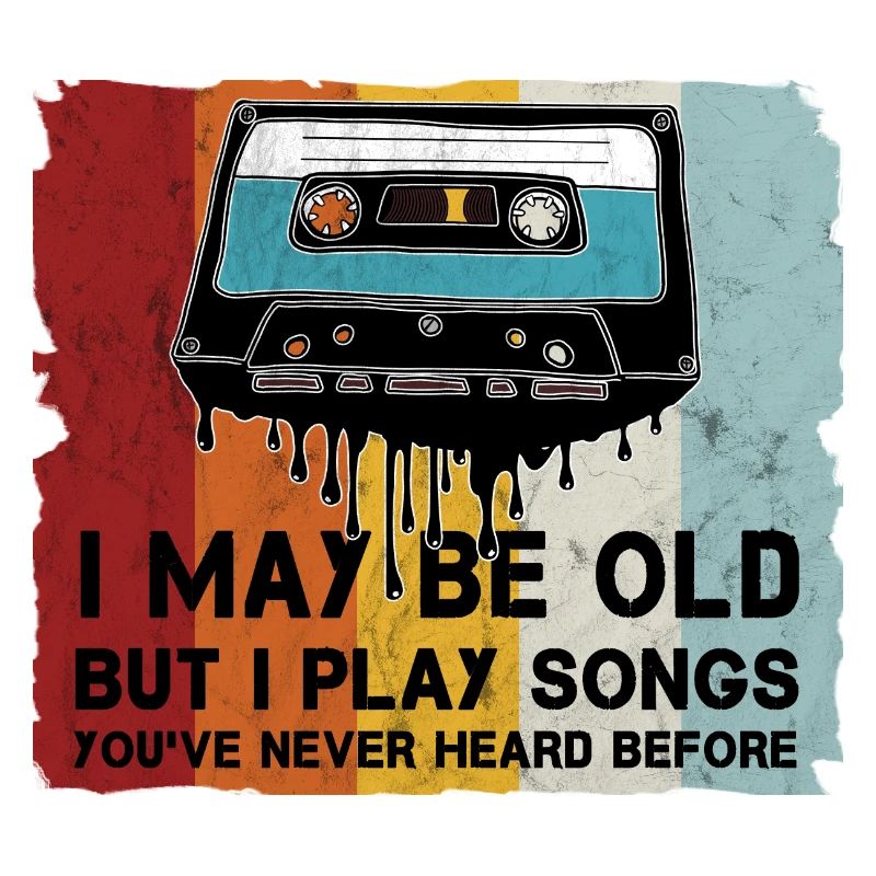 Retro Kassette Cooler Spruch