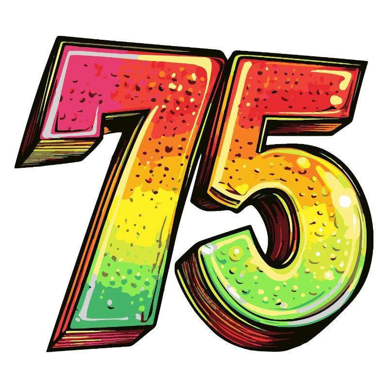 75 Symbole numérique