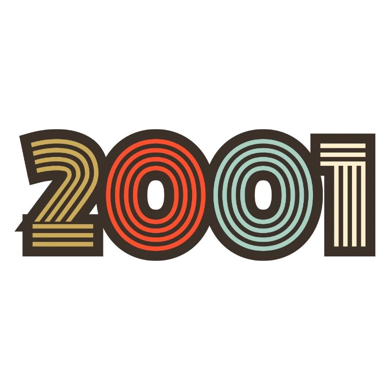 2001 rétro vintage