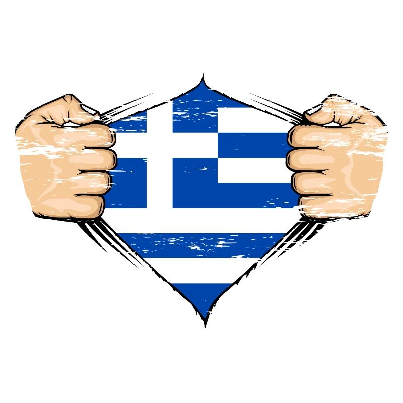 Drapeau de la Grèce utilisé