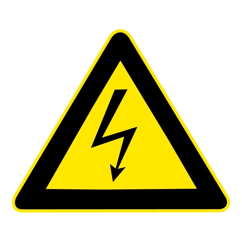 High Voltage Warnung