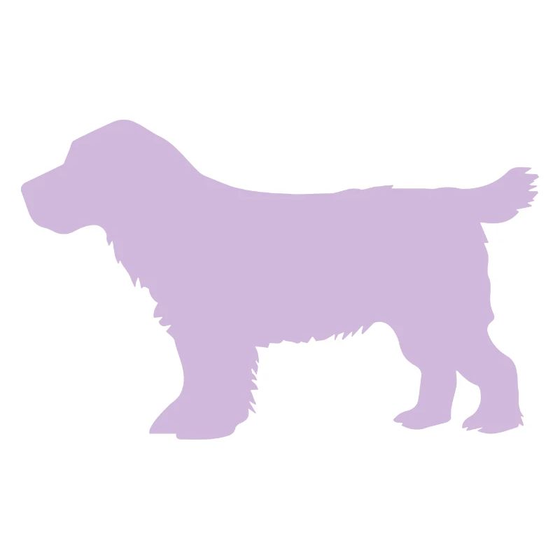 Cocker Spaniel Hund – light berry