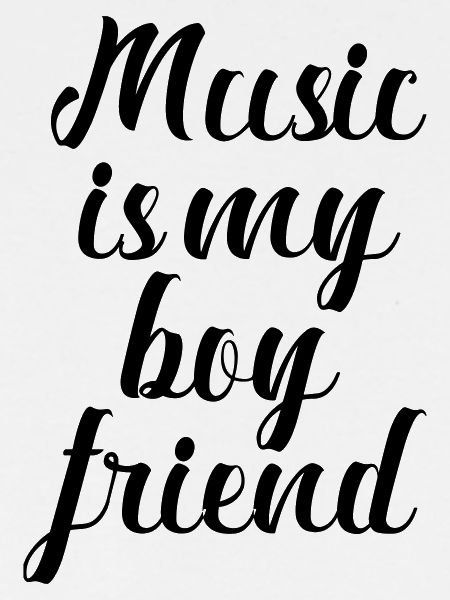 Music is my friend