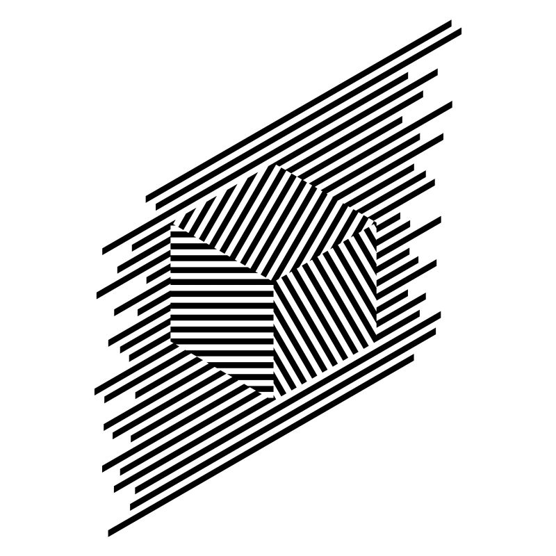 Lignes carrées