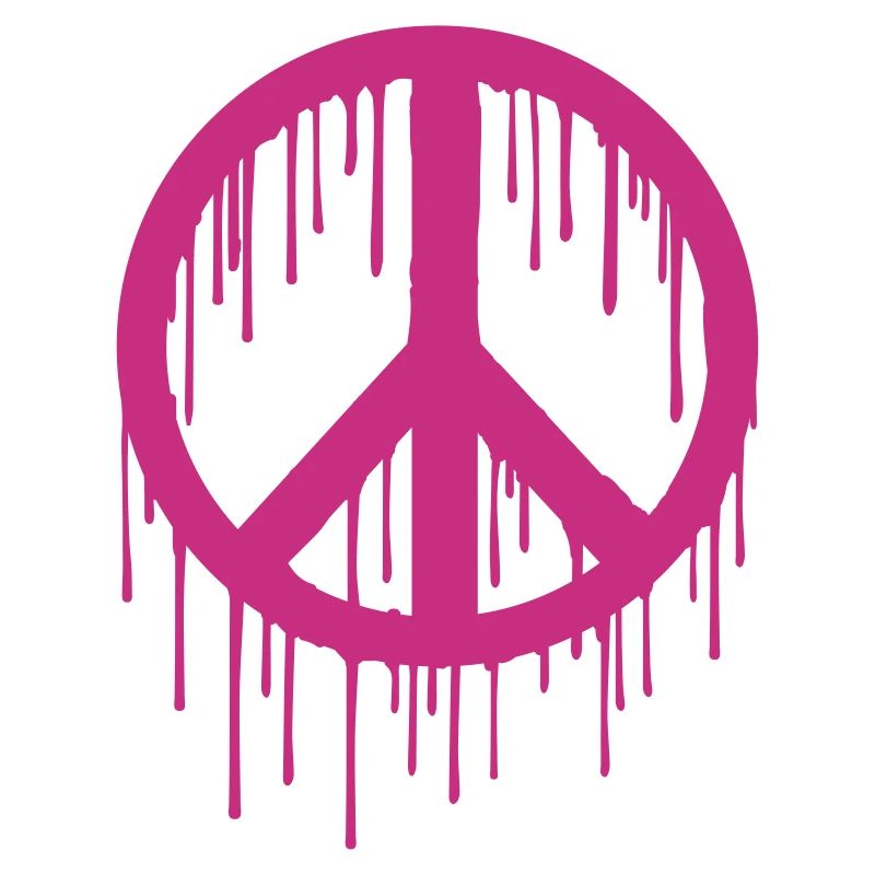 Trendy modern Graffiti style Peace