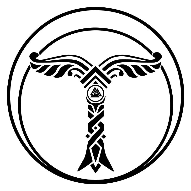 Irminsul avec Valknut