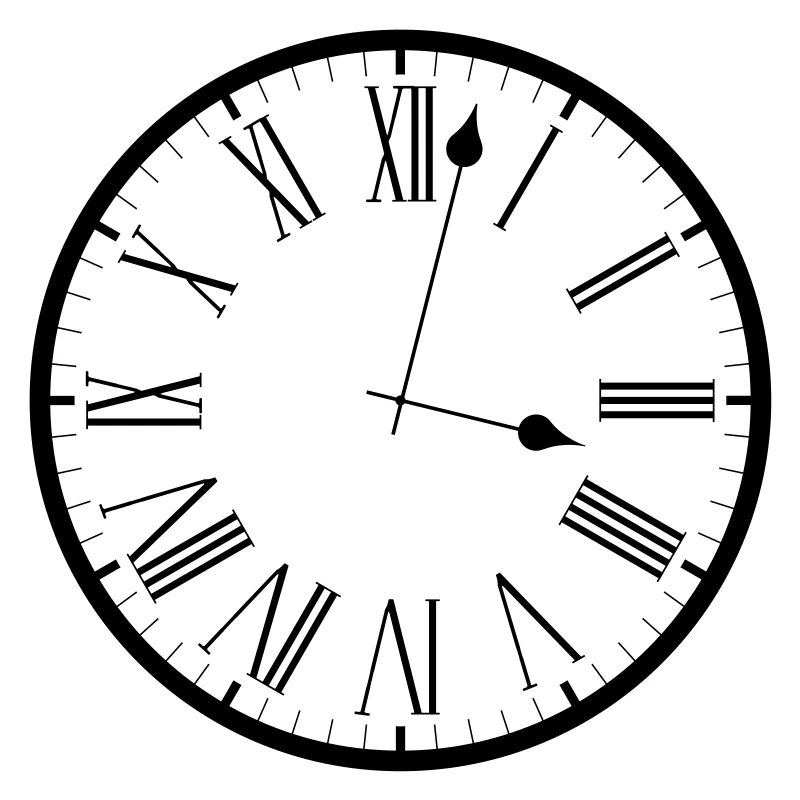 Clock analog clock