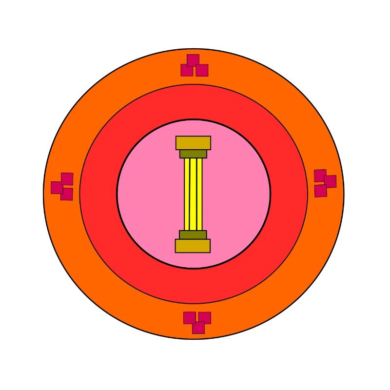 Emblem with column