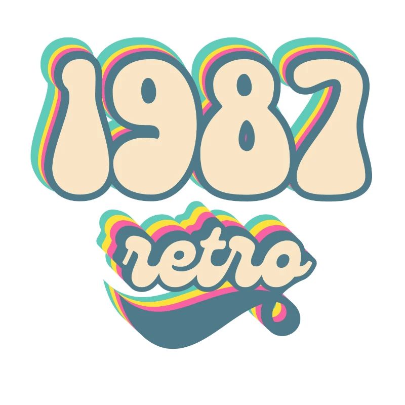 1987 Retro Geschenkidee