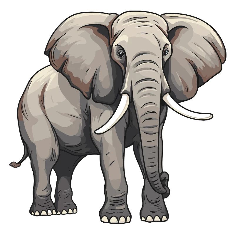 Elefant Tier