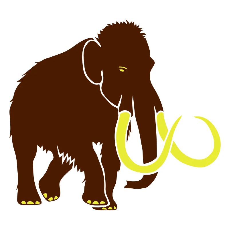 mammoth elephant stone age cave hunter outdoor