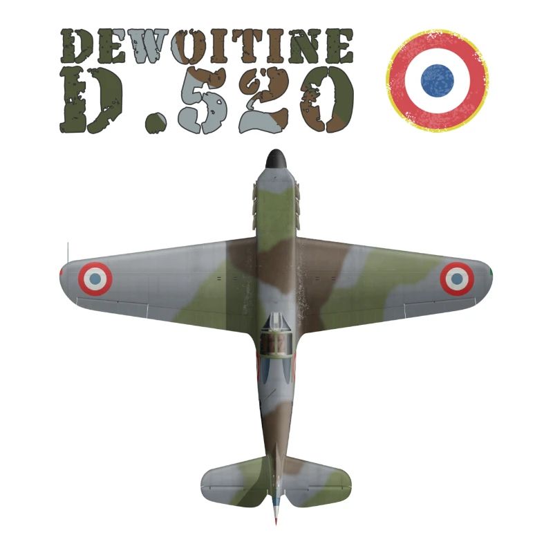 Dewoitine D.520 top