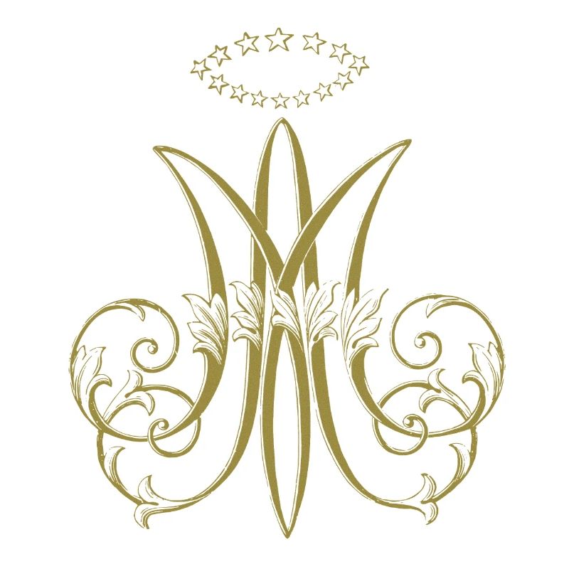 Traditional Catholic Virgin Mary Auspice Maria