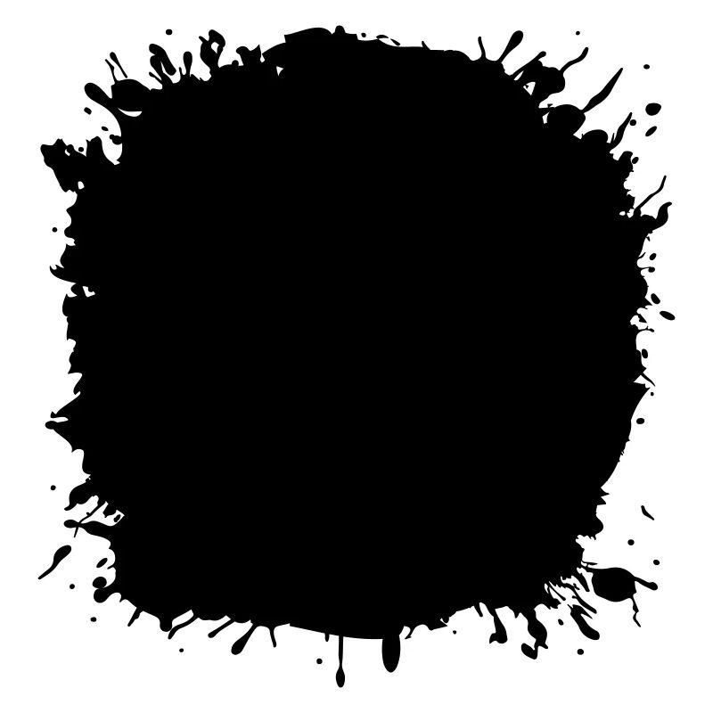 splatter klecks