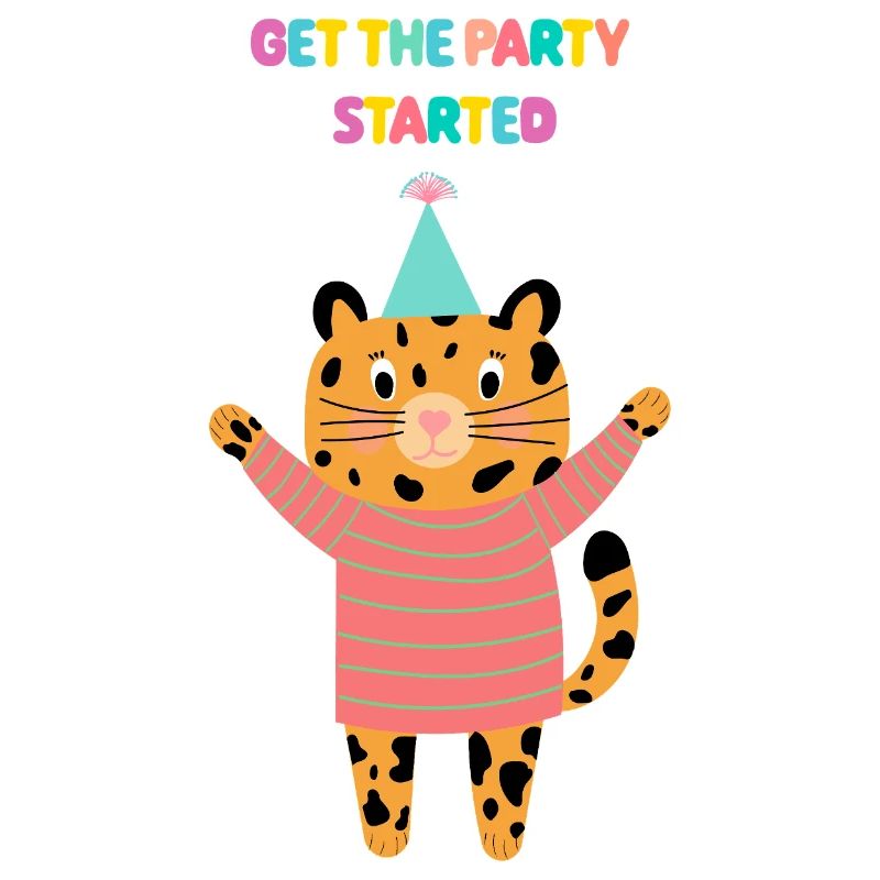 Party Tiger - Get the Party started - Geschenk