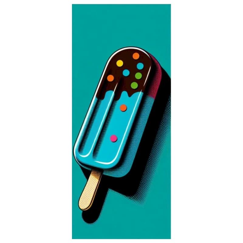Eis am Stil Popsicle Pop Art I
