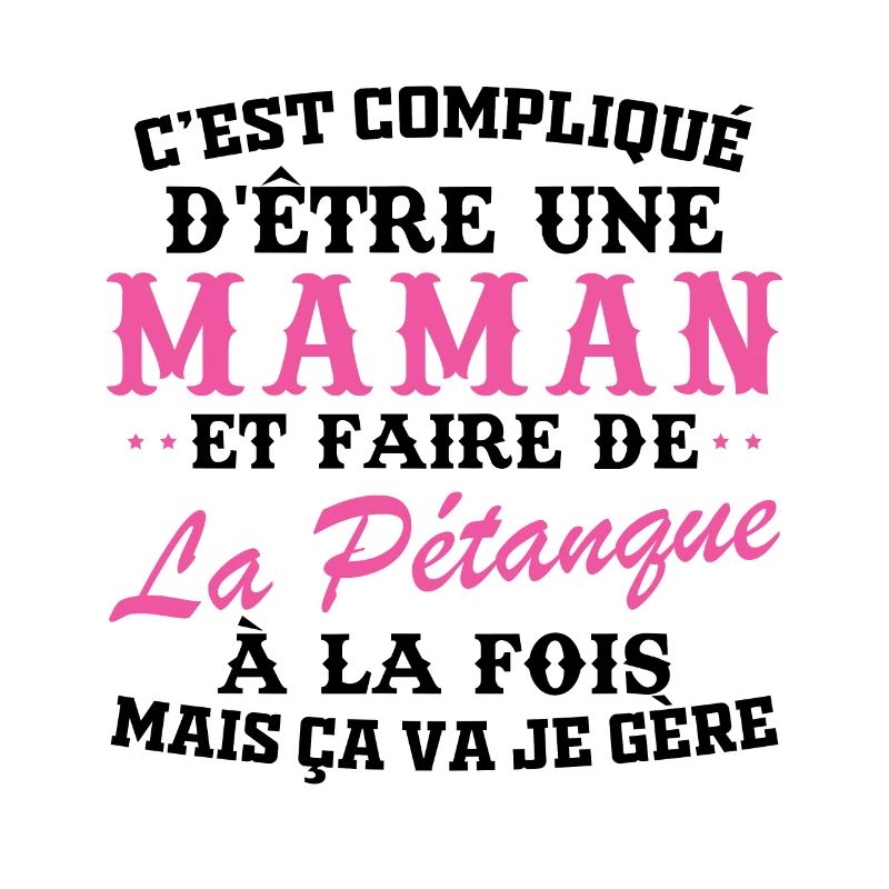 Mama und Petanque